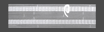 Transparentna taśma WAVE 8 cm MAGAM 13.80.000.3(nowa wersja 13.70.000.3)
